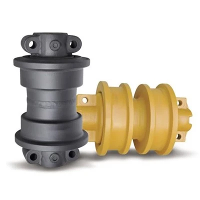 Rodillo de oruga Bulldozer con doble brida para Komatsu